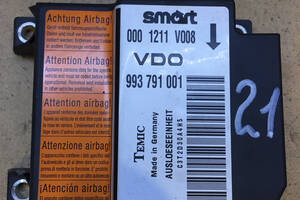 Блок модуль управління AirBag для Smart ForTwo 450 0001211V008