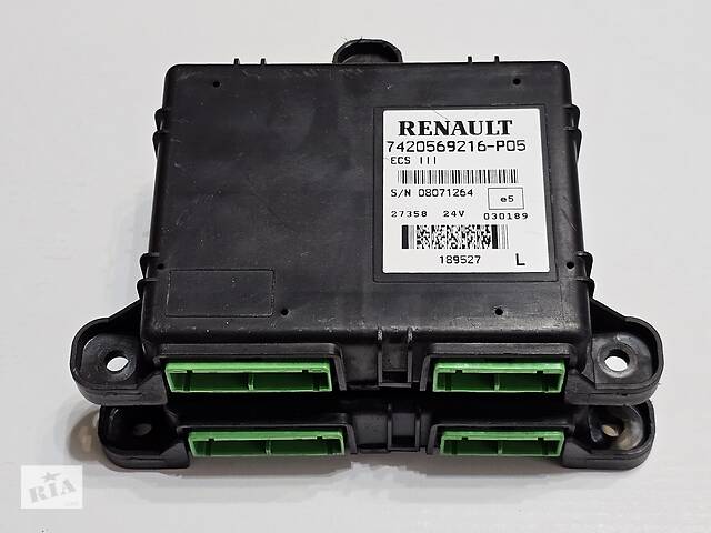 блок пневмопідвіски ECS, 7420569216 Renault Premium, Magnum