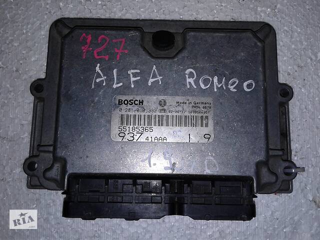 Блок управления двигателем Alfa Romeo 147 1.9JTD 2000-2010г 0281010332