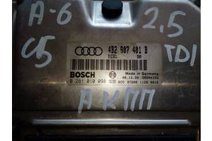 блок управления двигателем для Audi A6 C5 2.5tdi 4B2907401B