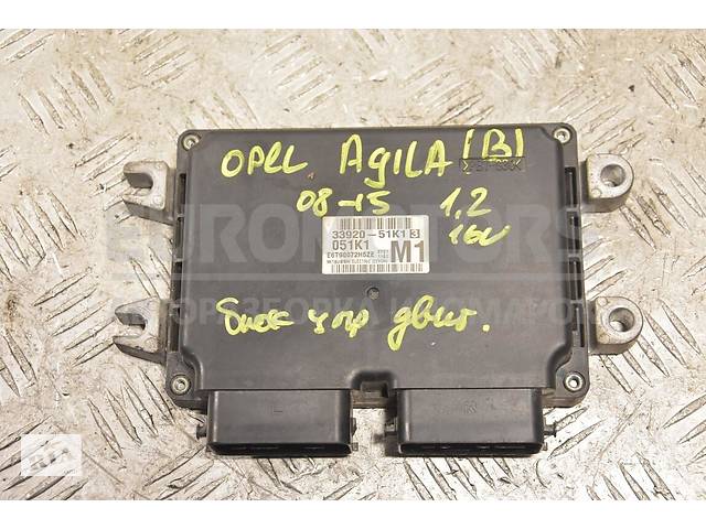 Блок управления двигателем Opel Agila 1.2 16V (B) 2008-2015 33920