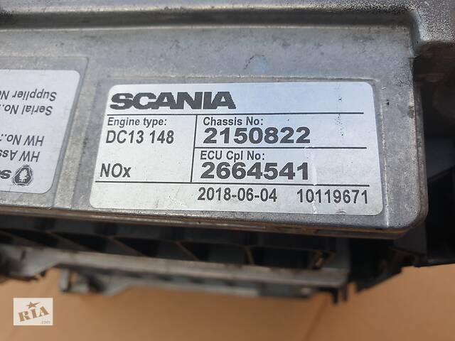 Блок управления двигателем Scania Typ DC13 148, Assy 2428092