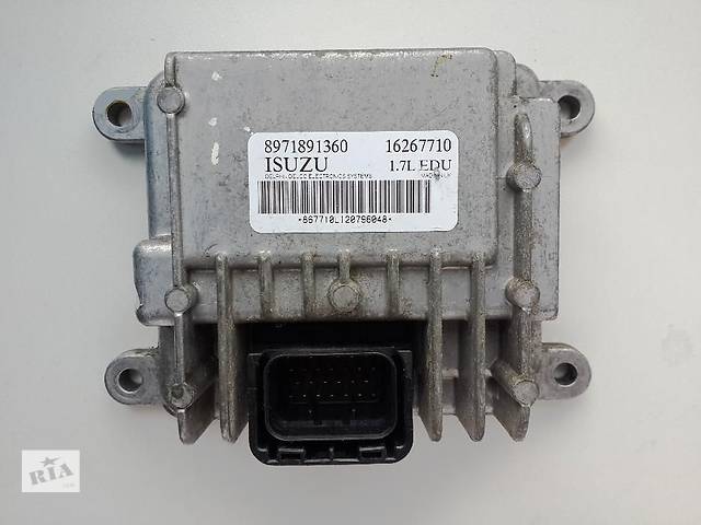 Блок управління ТНВД Opel Combo, Astra, Vectra 1.7 DTI Isuzu 16267710 8971891360 8971891361 8971891362