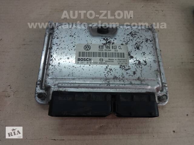 Блок управления двигателем для Skoda Octavia 1.9tdi 038906012CL, 0281010380