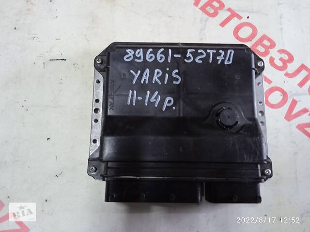 Блок управления двигателем для Toyota Yaris 2011-2014 89661-52T70