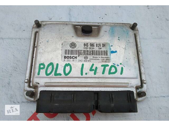 Блок управления двигателем для Volkswagen Polo 1.4tdi 045906019BH, 0281011242