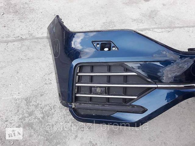 BM1811 760807221E бампер перед синій (БЕЗ РЕШІТОК) VAG Volkswagen Touareg 2018- 15-01-03
