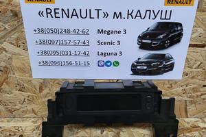 Бортовий інформаційний дисплей Renault Laguna 3 07-15р. (радіо годинник Рено Лагуна) 280340002R