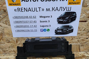 Бортовой информационный дисплей Renault Laguna 3 07-15г. (радио часы Рено Лагуна) 280340027R