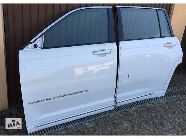 Бу 55369573AD дверь передняя левая дверь передняя для Jeep Grand Cherokee 2011-2021 голая wk2 белая pw7/qw7 - Фото 3