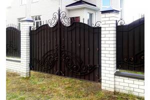 Ворота из металла на заказ в Николаеве и Николаевской области.