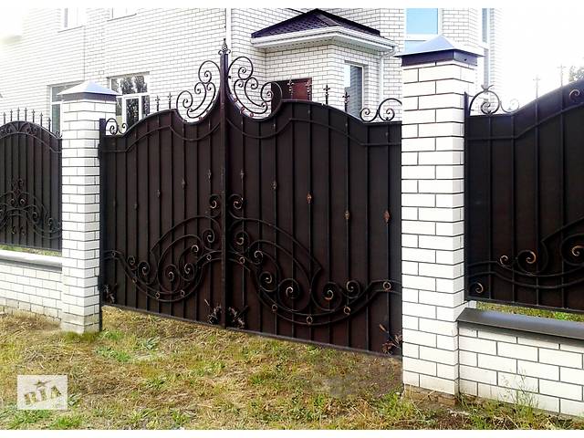 Ворота из металла на заказ в Николаеве и Николаевской области.