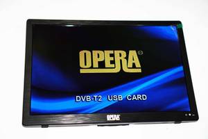 15,6' TV Opera OP-1420 + HDMI Портативний телевізор із Т2 (реальний розмір екрану 14,4')