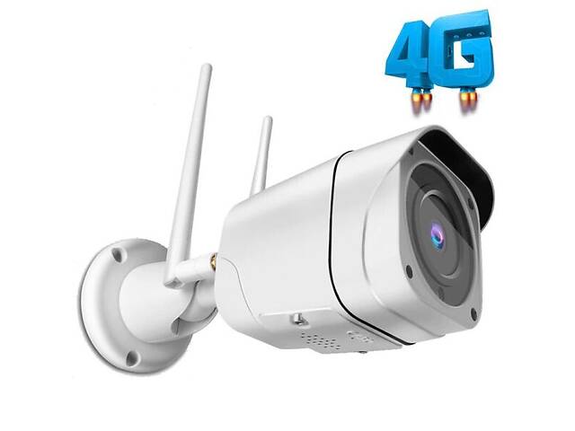 4G камера видеонаблюдения Unitoptek NC919G Белый (100023)