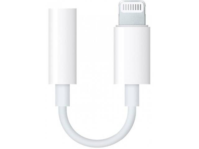 Адаптер Apple 3.5mm to Lightning White (Код товара:22901)