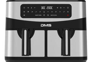 Аэрофритюрница двухкамерная DMS HF-11S Duo 2400 Вт 11 л