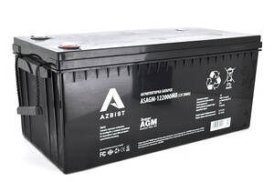 Аккумулятор ASBIST Super AGM ASAGM-122000M8, Black Case, 12V 200.0Ah ( 522 х 240 х 219 (224) ), 57kg Q1