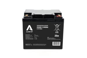 Аккумулятор AZBIST Super AGM ASAGM-12400M6, Black Case, 12V 40.0Ah (198x166x171) Q1