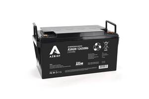 Аккумулятор AZBIST Super AGM ASAGM-12650M6, Black Case, 12V 65.0Ah ( 348 х 168 х 178 ) Q1/48