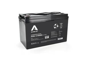 Аккумулятор AZBIST Super GEL ASGEL-121000M8, Black Case, 12V 100.0Ah ( 329 x 172 x 215 ) Q1/36