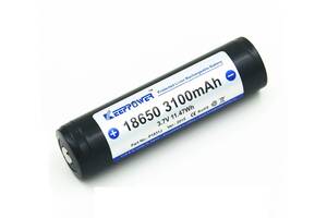 Аккумулятор Keeppower Li-ion 18650 3100mAh с защитой