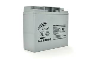 Аккумуляторная батарея AGM RITAR HR12-60W, Gray Case, 12V 17.0Ah ( 181 х 77 х 167 (167 ) 4.80 kg Q4