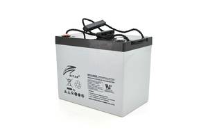 Аккумуляторная батарея AGM RITAR HR12280W, Gray Case, 12V 75.0Ah ( 260 х 169 х 211 (219 ) 24.80kg Q1