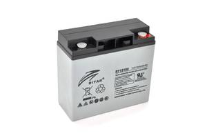 Аккумуляторная батарея AGM RITAR RT12180, Gray Case, 12V 18.0Ah ( 181 х 77 х 167 ) Q4
