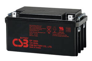 Аккумуляторная батарея CSB GP12650, 12V 65Ah (350х166х174мм), Q1