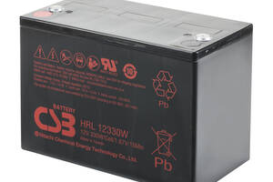 Аккумуляторная батарея CSB HRL12330W, 12V 100Ah (308.7х168х210.6(220), 29.6 kg