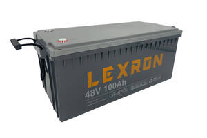Аккумуляторная батарея Lexron LiFePO4 48V 100Ah 4800Wh ( 522 x 238 x 223), 36kg Q1