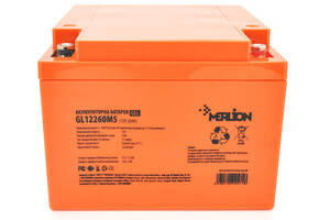Аккумуляторная батарея MERLION GL12260M5 12 V 26 Ah (165 х 125 х173 ) Orange Q1/128