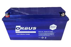 Аккумуляторная батарея ORBUS CG12150 GEL 12 V 150 Ah (485 x 172 x 240) Black 47kg Q1/34