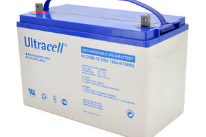 Аккумуляторная батарея Ultracell UCG100-12 GEL 12V 100 Ah (328 x 173 x 232), 30.4 kg White Q1/48