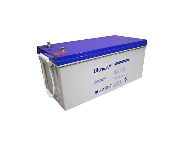 Аккумуляторная батарея Ultracell UCG200-12 GEL 12 V 200 Ah (522 x 240 x 224) White Q1/24