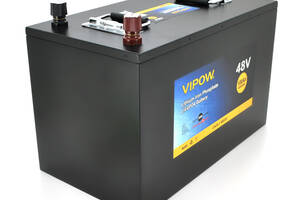 Аккумуляторная батарея Vipow LiFePO4 51,2V 100Ah со встроенной ВМS платой 80A (450*442*177), 40kg