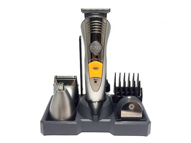 Аккумуляторная машинка для стрижки Gemei Gm-580 7 в 1 набор для стрижки волос и бороды (bks_01870)