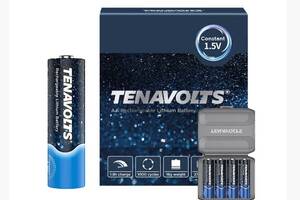 Аккумуляторы Tenavolts AA 1.5V 1850mAh 4шт с зарядным устройством