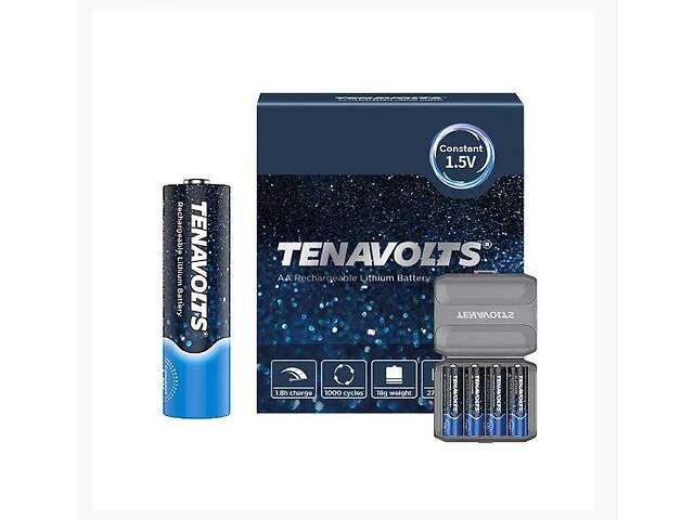Аккумуляторы Tenavolts AA 1.5V 1850mAh 4шт с зарядным устройством