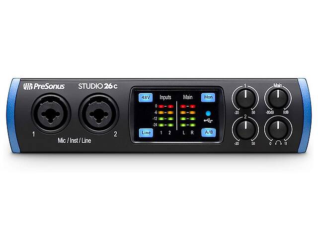 Аудіоінтерфейс Presonus Studio 26c