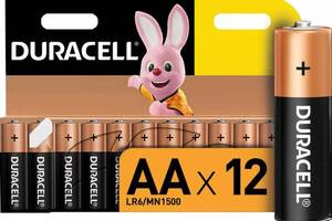 Батарейки Duracell LR06 MN1500 12шт (DRC-5006202/5014478/5014447)