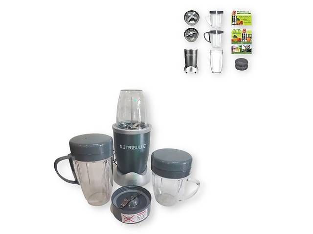 Блендер NutriBullet 600W пластик/нержавеющая сталь серый (lp-76739_891)