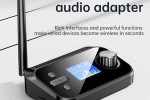 Bluetooth 5.1 приймач-передавач Q Sound C41 PRO LCD Display
