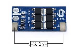 BMS контроллер 1S LiFePo4 18650 3,2 V 24A заряда/разряда