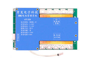 BMS плата Changfa LiFePO4 14.6V 4S 150A с контролем температуры