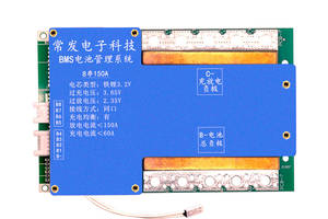 BMS плата Changfa LiFePO4 24V 8S 150A (132х80х10)