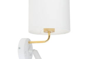 Бра TK LIGHTING 1370 RICHI WHITE/GOLD