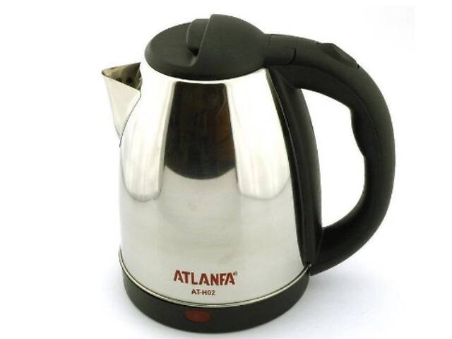 Чайник электрический Atlanfa AT-H02 2 л 1500W Steel (301002)