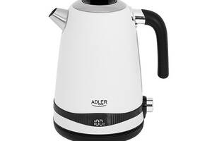 Чайник электрический с регулятором температуры Adler AD 1295w 1.7 л Белый