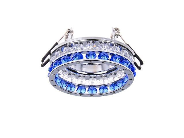 Декоративный точечный светильник Brille 50W HDL-G211 Синий L13-092